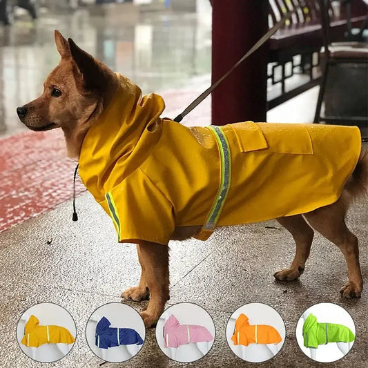 Corgi Cloak Style Dog Raincoat - PetPamper