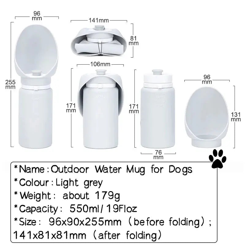 Folding Pet Water Dispenser - Pet Pampers Store