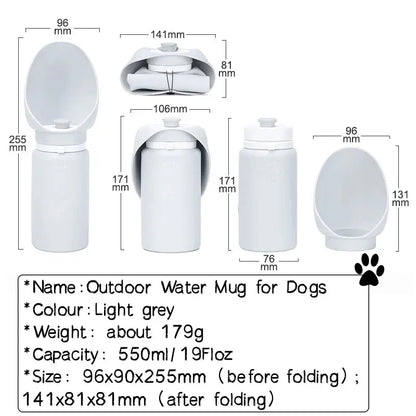 Folding Pet Water Dispenser - Pet Pampers Store